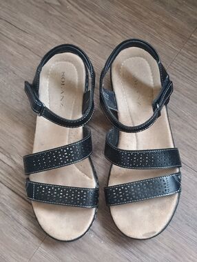 Solanz Maren Wedge Sandals
